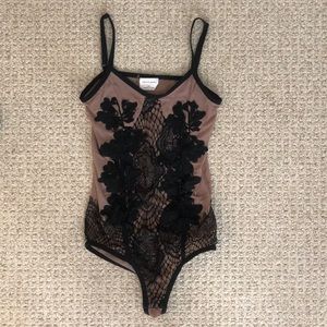 Emory Park lace bodysuit